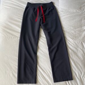 Figs Women’s XS Gray High Waisted Livingston Scrub Pants